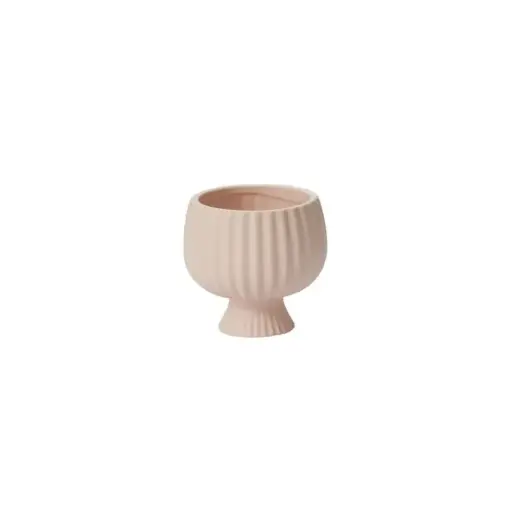 [65242] Sonata Compote 4.5"x 4.25" Pink