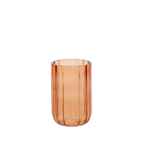 [65264] Tanger Vase 4"x 6" Orange