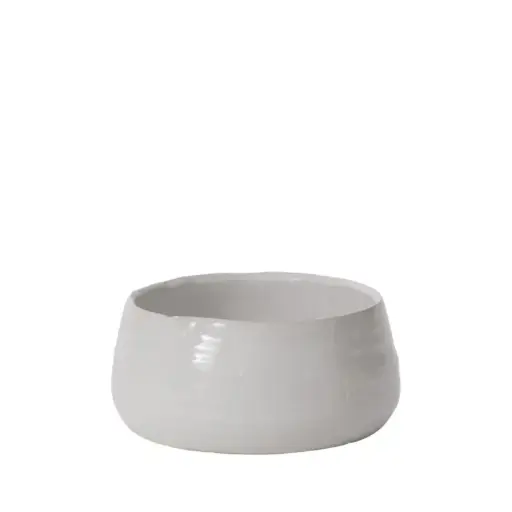 [65275] Tegan Bowl 6.25"x 2.75" White