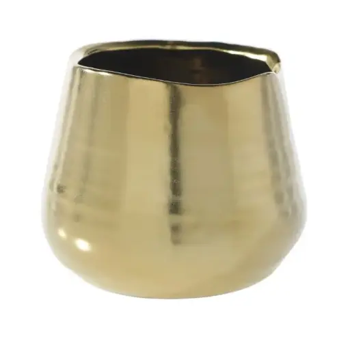 [65276] Tegan Pot 3.25"x 3" Gold