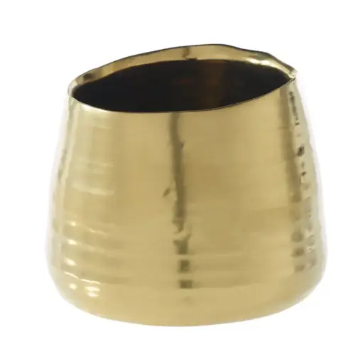 [65278] Tegan Pot 5.5"x 4.5" Gold