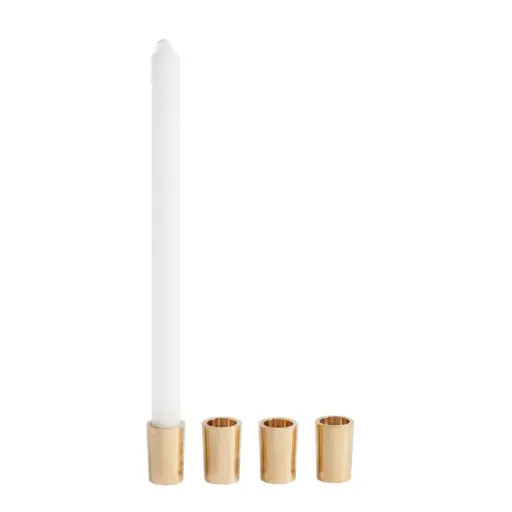 [65291] Tune Candlestick Set of 4 - 1"x 1.75"