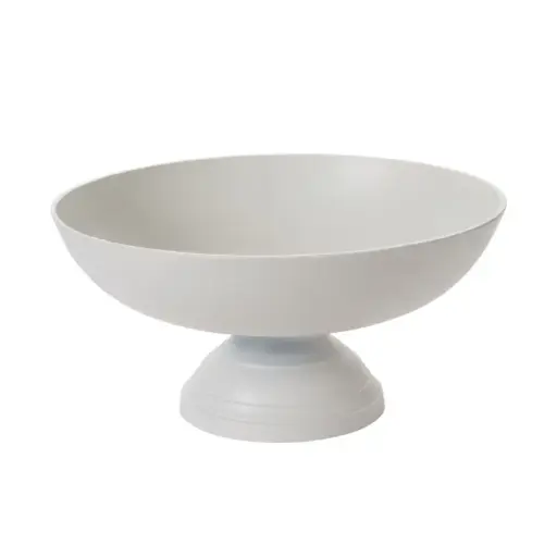 [65301] White Oscar Bowl 16"x 7.75"