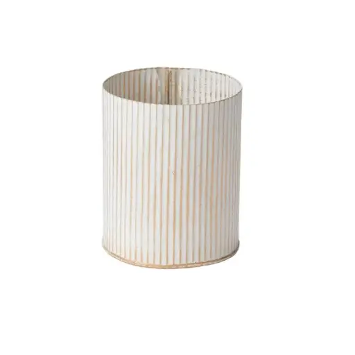 [65304] Whitewashed Norah Vase 4.5"x 5.5"