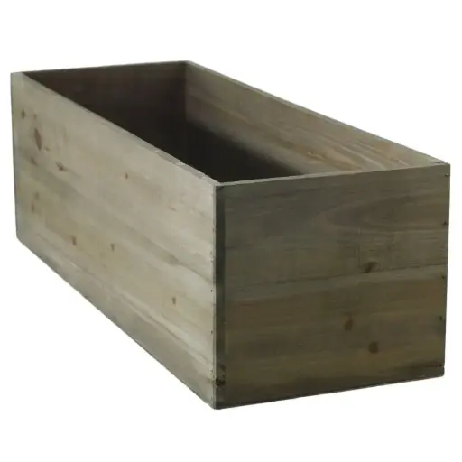 [65314] Woodland Planter 18"x 6.5"x 5.75"