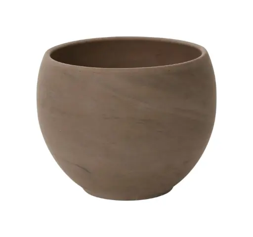 [65425] Astrid Pot 7.75"x 6" grey