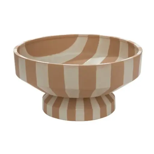 [65547] Botera Footed Bowl 16"x 8"