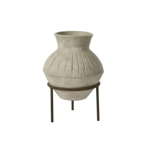 [65571] Brisa Vase 11"x 12" - Pot only