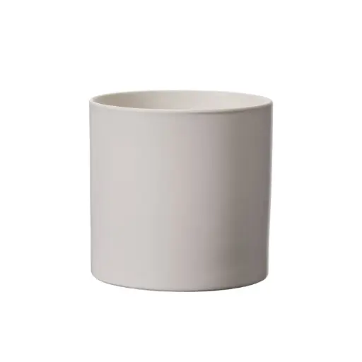 [65658] Cercle Pot 6.5"x 6.25" Matte-White