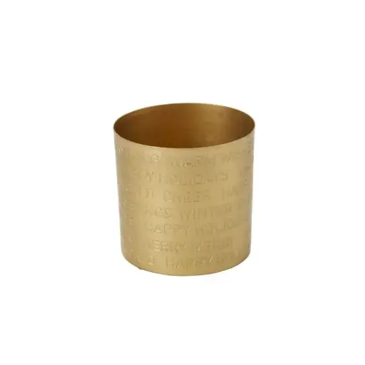 [65670] Cheerful Tidings Pot 5"x 4.75"