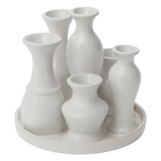 [65680] Chic Vase Round 6.5"x 6"