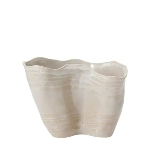 [65690] Claribel Vase 10.75"x 6.25"x 8"