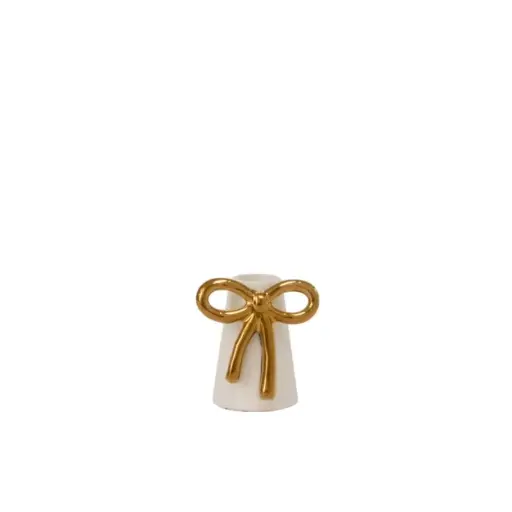 [65735] Coquette Candleholder 3"x 2.5"x 3"