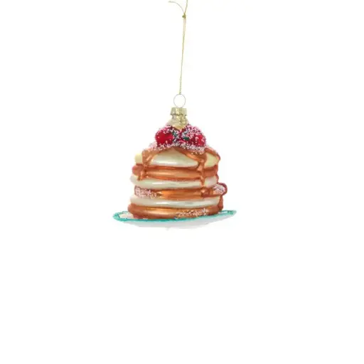[65799] Dessert First Ornament 3.75"x 3.5"