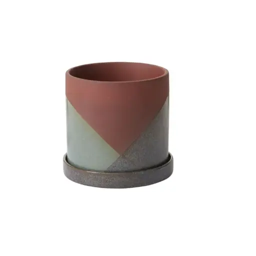 [65888] El Cerro Pot with Saucer 5.5"x 4.75"