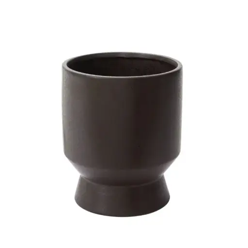 [65913] Elliott Pot 9.75"x 11" Black