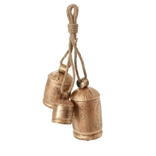 [66075] Gathered Hanging Bells 7"x 14"