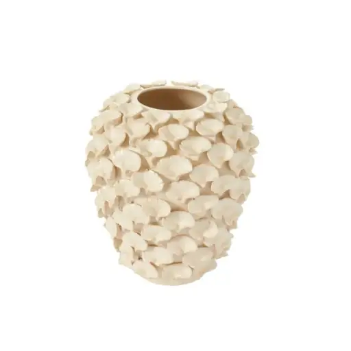 [66088] Ginkgo Vase 9.25"x 10.5"