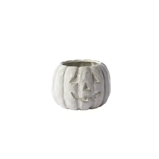 [66103] Glazed Pumpkin Pot 6.5"x 4.75"