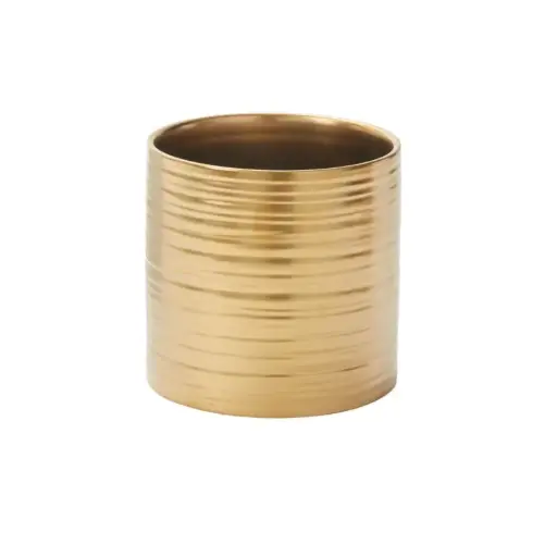 [66124] Gold Everest Pot 6.75"x 6.25"