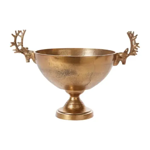 [66133] Golden Buck Bowl 19"x 12.25"x 13"
