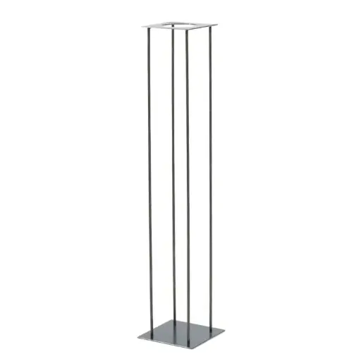 [66190] Harlow stand 8"x 45" Dark-Grey