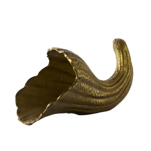 [66195] Harvest Cornucopia 18.25"x 8.5"x 9"
