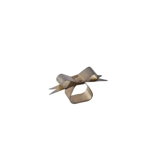 [66201] Hattie Bow Napkin Ring 4.25"x 1"x 2"