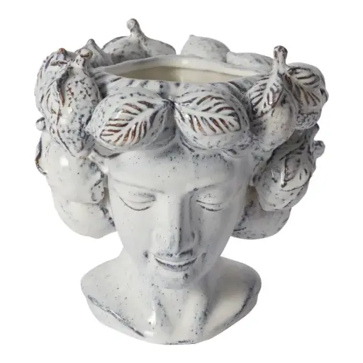 [66329] Lady Lemon Vase 9.25"x 8"x 9"