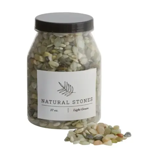 [66354] Light-Green Natural Stones 37oz