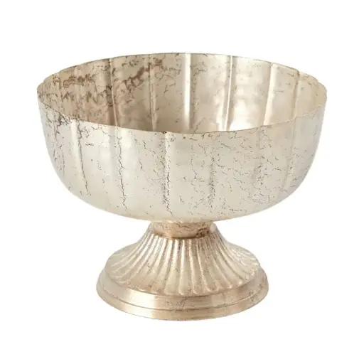 [66372] Lita Compote 7.75"x 5.75" Champagne