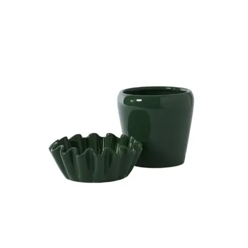 [66382] Lorelai Pot with Saucer 8"x 6.75"