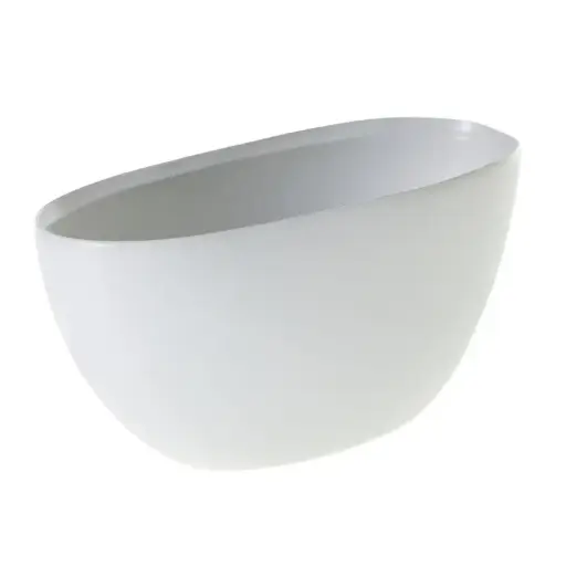 [66463] Metta Boat 11.25"x 4.75"x 5.25" White