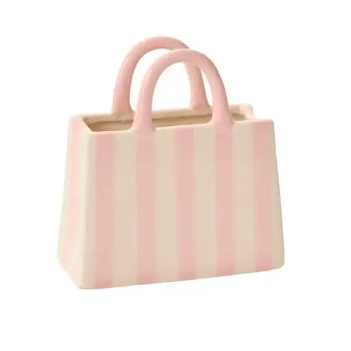 [66474] Miranda Handbag Vase 7.75"x 3.5"x 8.5"