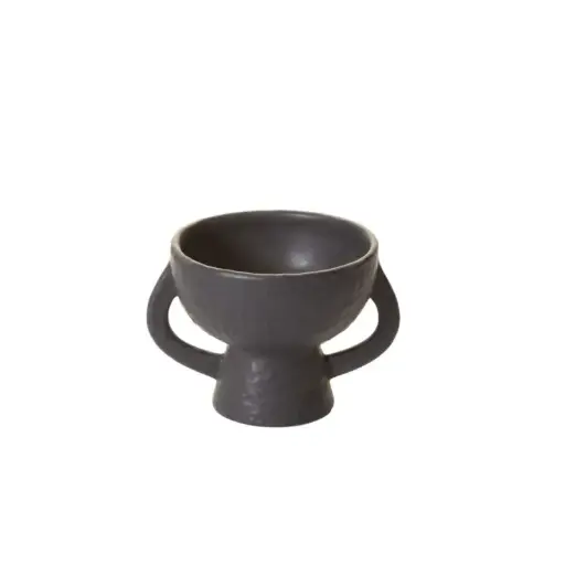 [66475] Mitla Footed Compote 6.5"x 5.75"x 4.75"