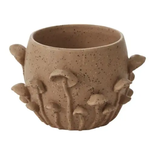 [66517] Mushroom Forest Pot 7.25"x 4.75"
