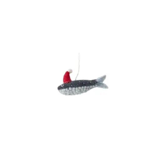 [66524] Nantucket Christmas Ornament 5"x 1.5"x 2.5"