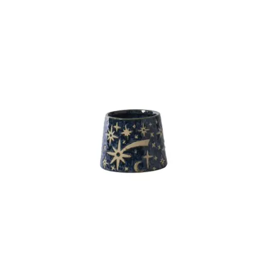 [66580] Night Sky Pot 4.25"x 2.75"