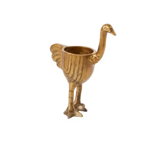 [66640] Ostrich Pot 6.5"x 3.5"x 8"