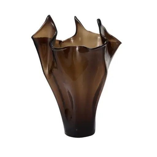 [66667] Peaked Glass Vase 16"x 21.5"