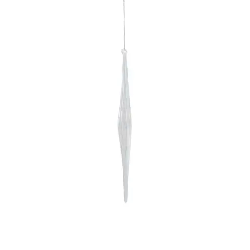 [66718] Prism Icicle Ornament 0.5"x 7.5"