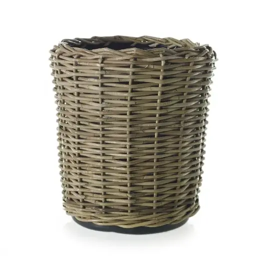 [66738] Rattan Basket 16.5"x 17"