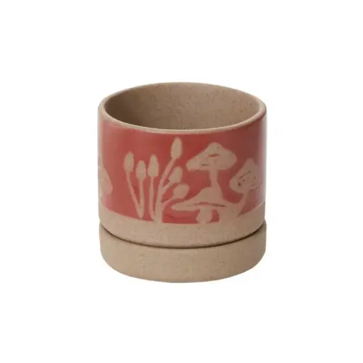 [66841] Scavenger Pot with Saucer 3.5"x 3.5"