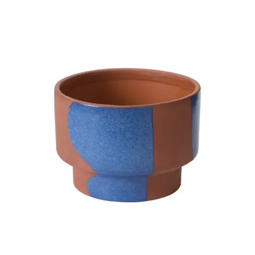 [66852] Shanti Pot 7"x 5.25" Blue