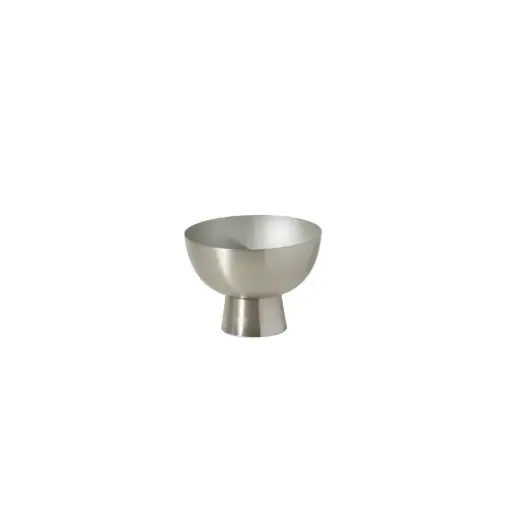 [66861] Silver Love Compote 6.75"x 5"