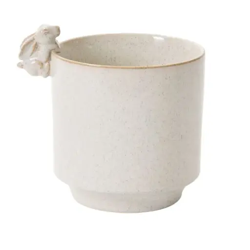 [66882] Sneaky Bunny Pot 8"x 6.5"x 8"