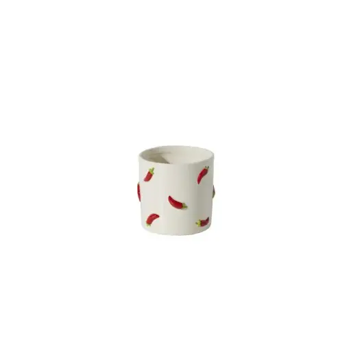 [66909] Spicy and Sweet Pot 4.75"x 4.5" chili pepper