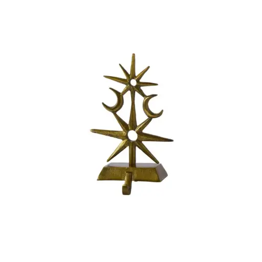 [66940] Starscape Stocking Holder 7"x 4.25"x 11.5"
