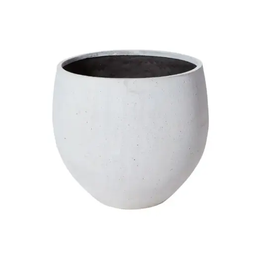 [66971] Syros Planter 25.5"x 22.75" white