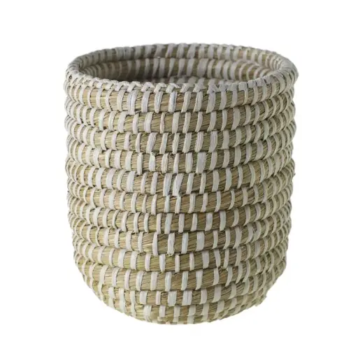 [66994] Tejida Basket 7"x 7.75" White
